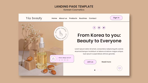 Beauty Cosmetic Website